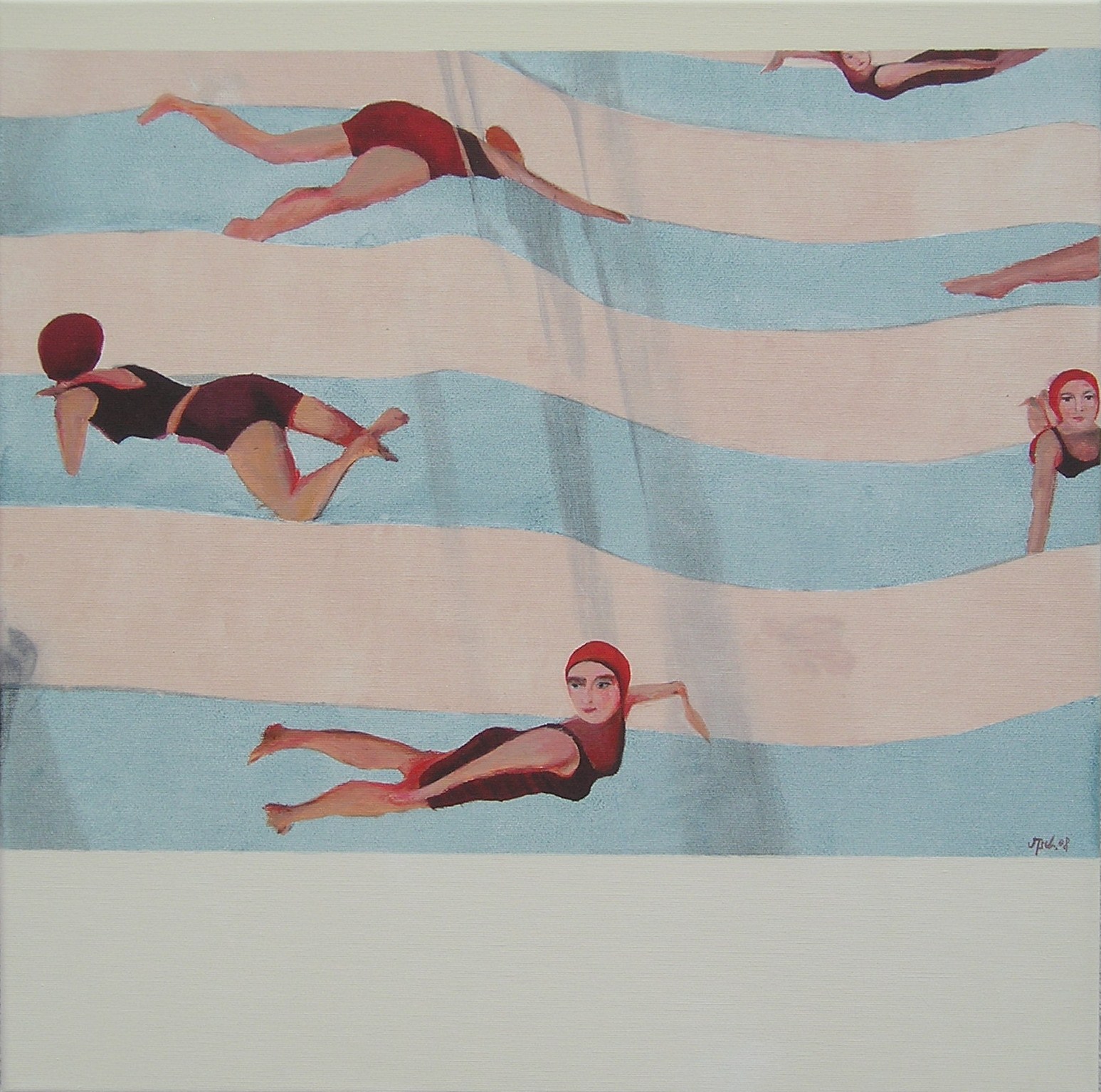 Schwimmerinnen, 2008